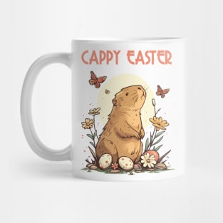 cappy easter happy easter capybara Mug